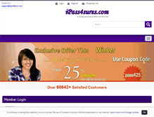 Tablet Screenshot of ipass4sures.com